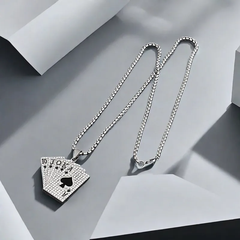 QIANFANGDAHUANGYE Alloy Necklaces Unisex-6