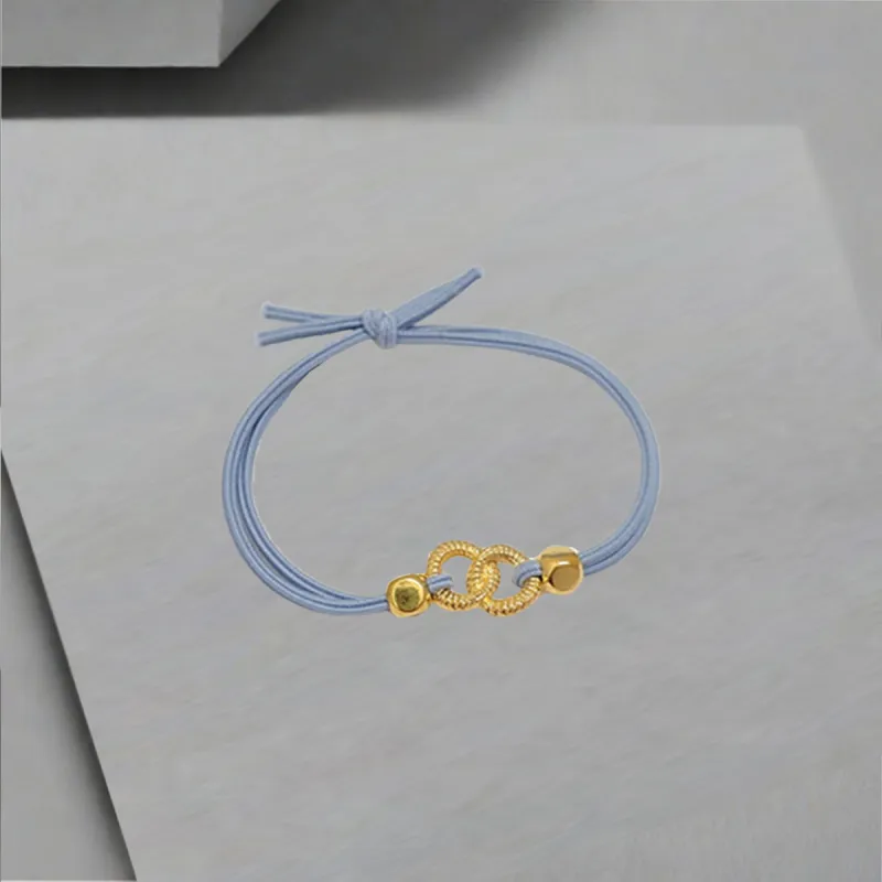 QIANFANGDAHUANGYE Fabric Hair Tie Women's-5
