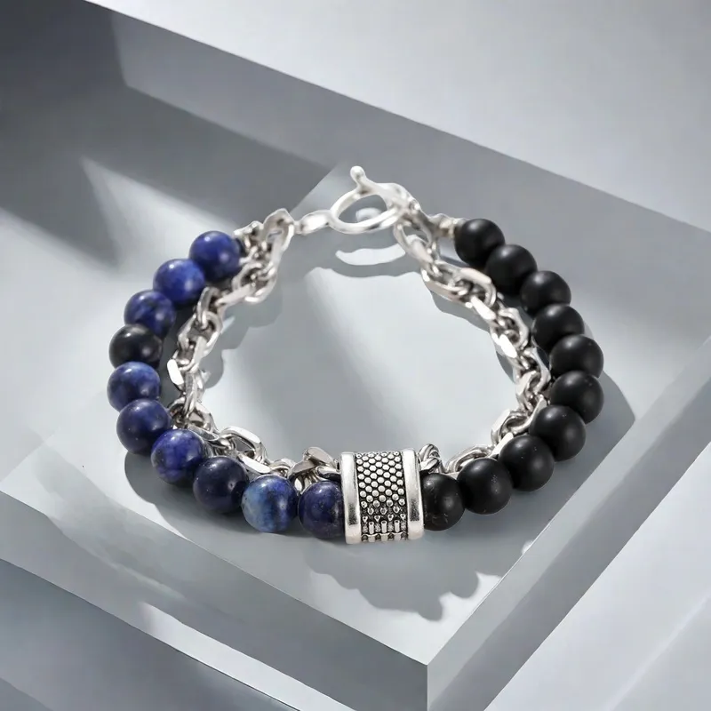 QIANFANGDAHUANGYE Alloy Bracelets Unisex-2