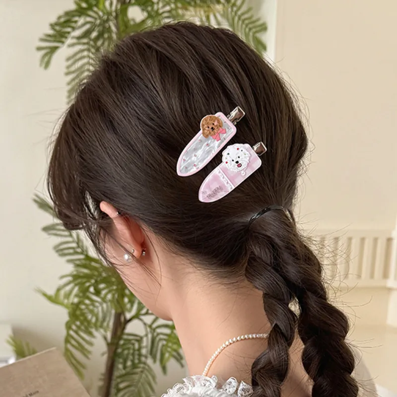 QIANFANGDAHUANGYE Resin Hair Clips Women's-19