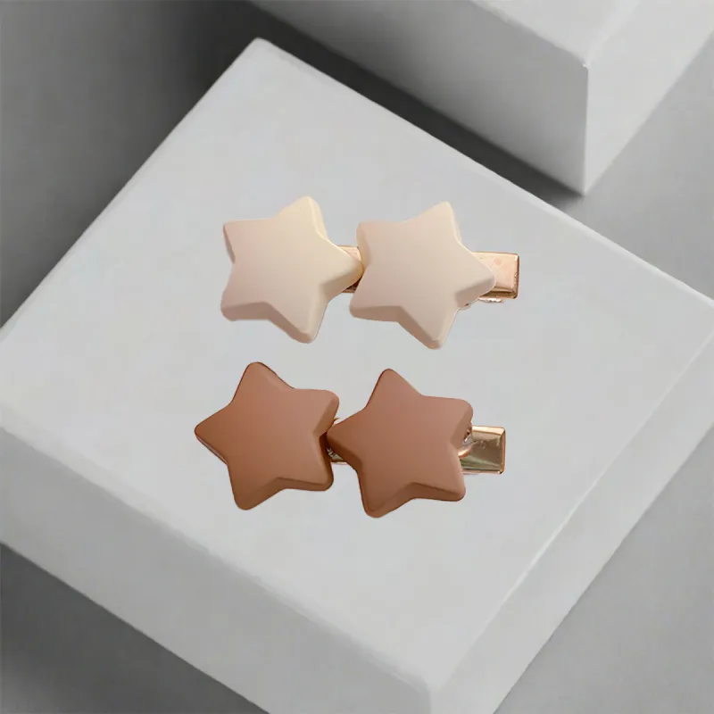 QIANFANGDAHUANGYE Alloy Hair Clips Women's-2