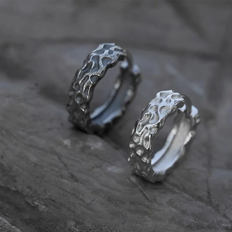 QIANFANGDAHUANGYE Titanium Steel Earrings Unisex-2
