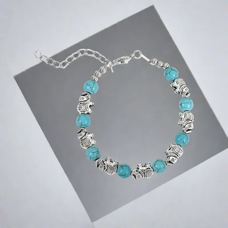 QIANFANGDAHUANGYE Alloy Bracelets Unisex-5