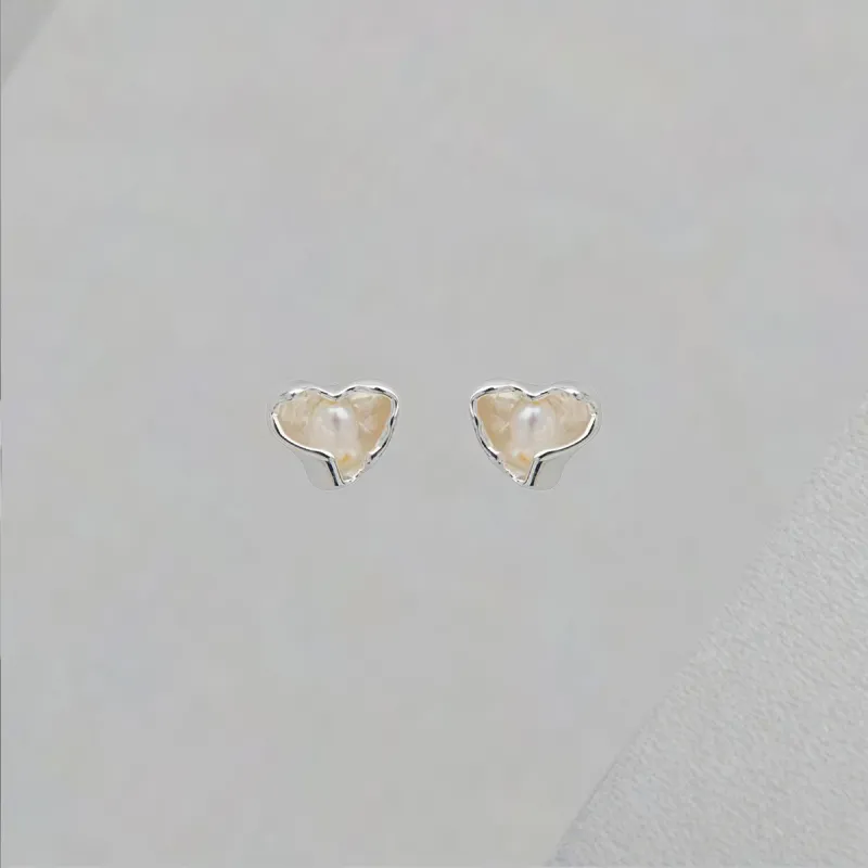 QIANFANGDAHUANGYE Alloy Stud Earrings Women's-5