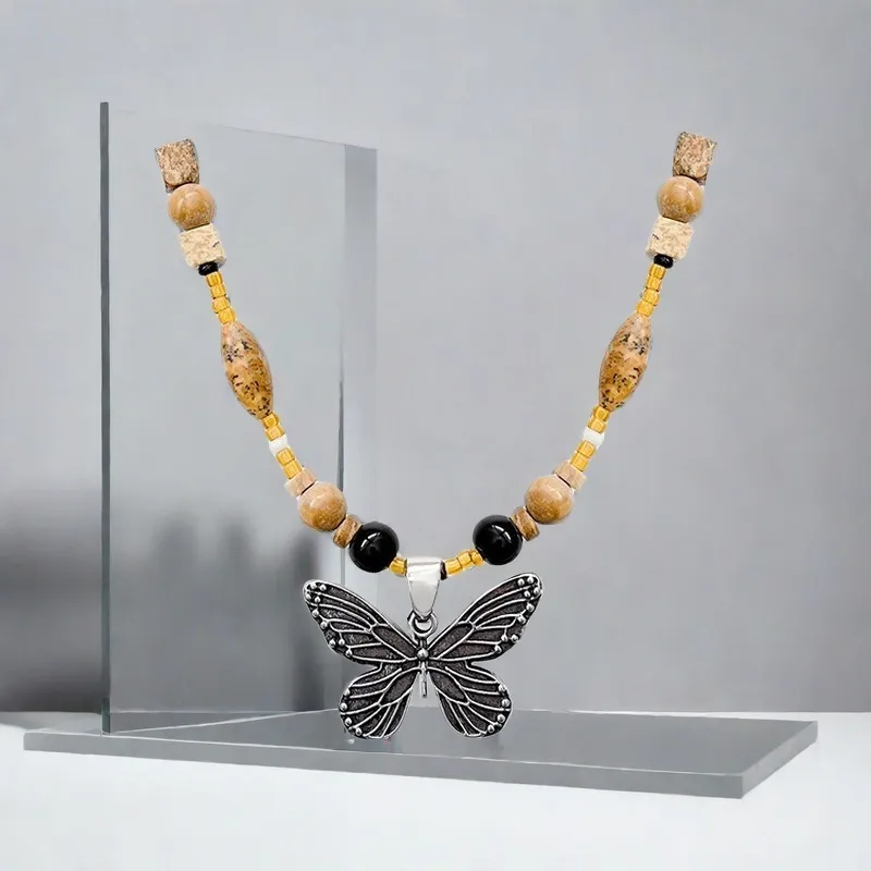 QIANFANGDAHUANGYE Alloy/Resin Necklaces Women's-3