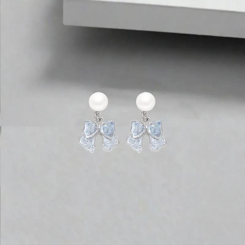 QIANFANGDAHUANGYE Zircon Earrings Women's-3