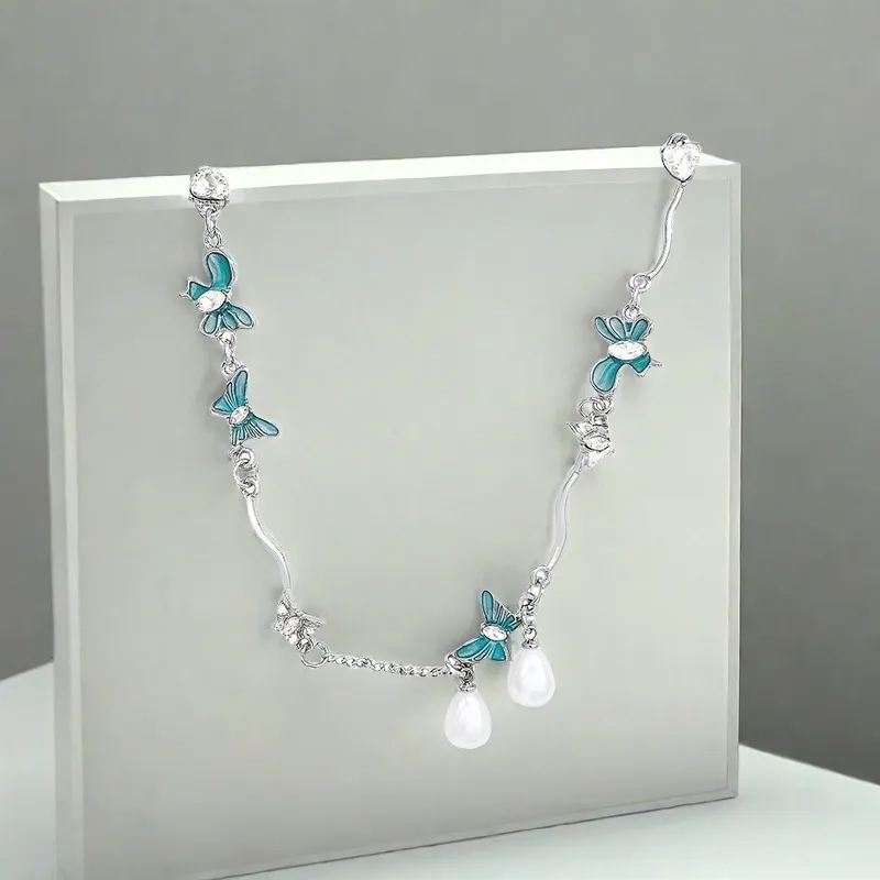 QIANFANGDAHUANGYE Alloys/resins/zircons Necklaces Women's-5