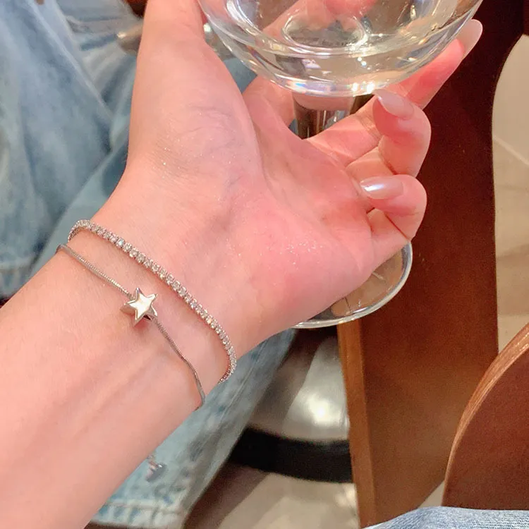 QIANFANGDAHUANGYE Zircon Bracelets Women's-2