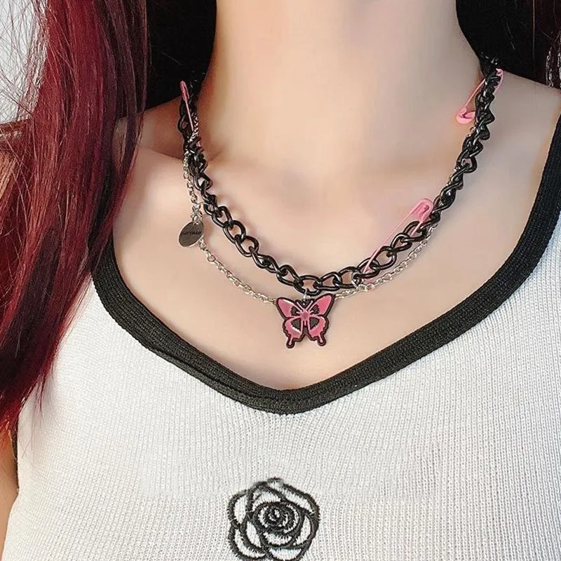 QIANFANGDAHUANGYE Alloy Necklaces Women's-1