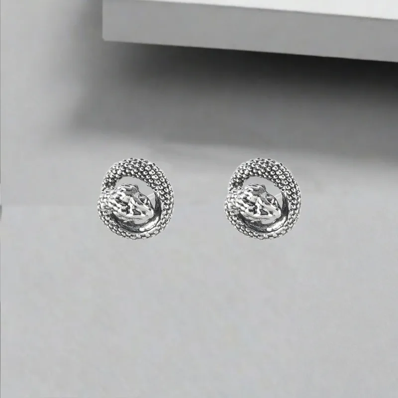 QIANFANGDAHUANGYE Alloy Stud Earrings Unisex-3
