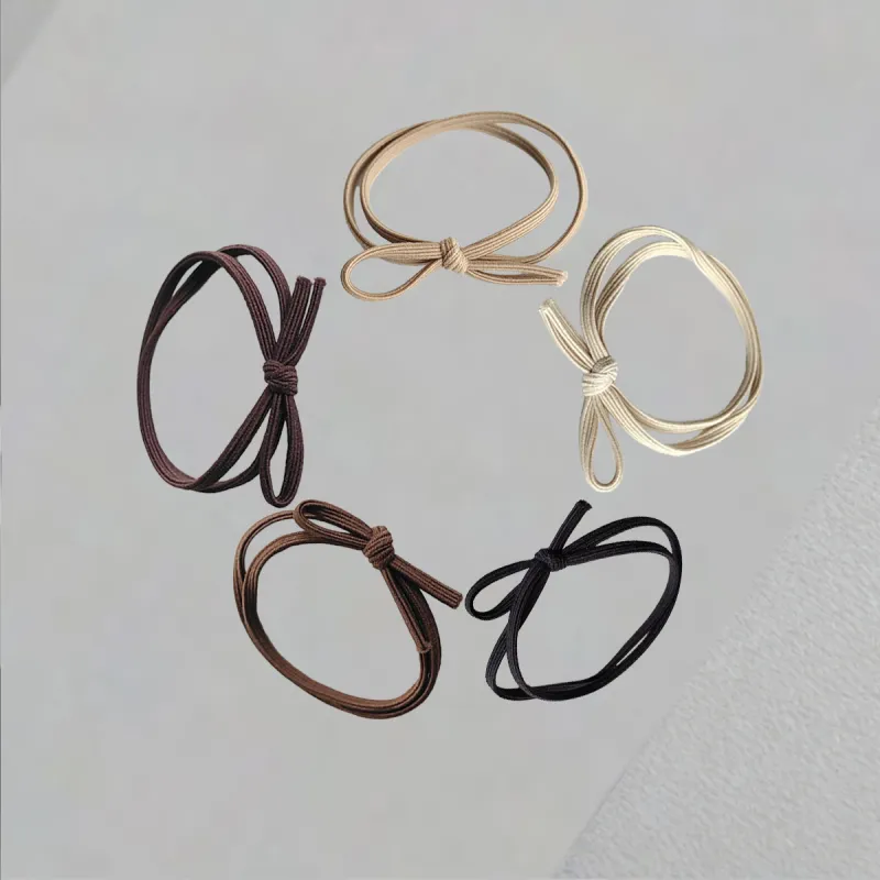 QIANFANGDAHUANGYE Fabric Hair Tie Women's-5
