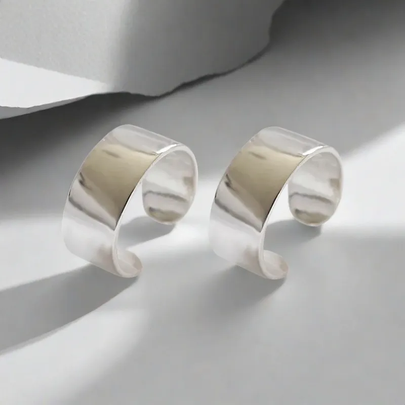 QIANFANGDAHUANGYE Alloy Clip On Earrings Unisex-9