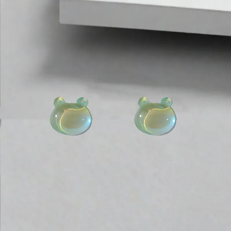 QIANFANGDAHUANGYE Resin Stud Earrings Women's-4