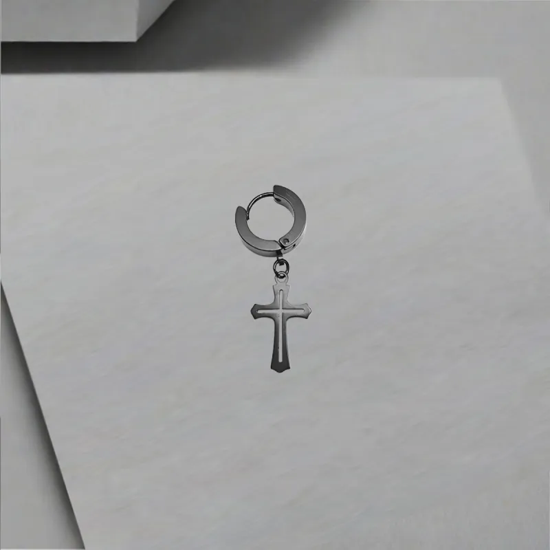 QIANFANGDAHUANGYE Alloy Earrings Unisex-1