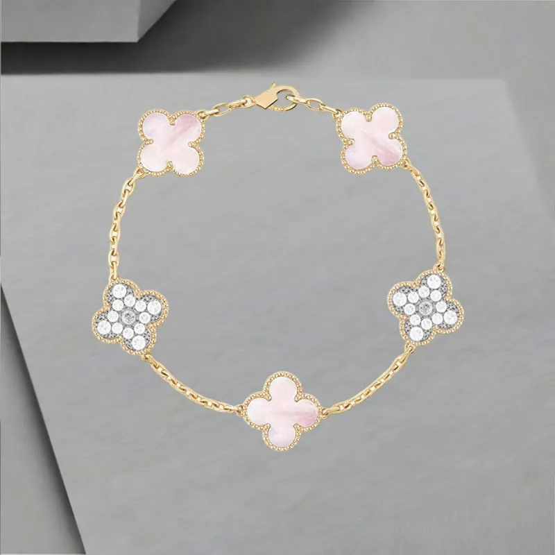 QIANFANGDAHUANGYE Zircon Bracelets Women's-3