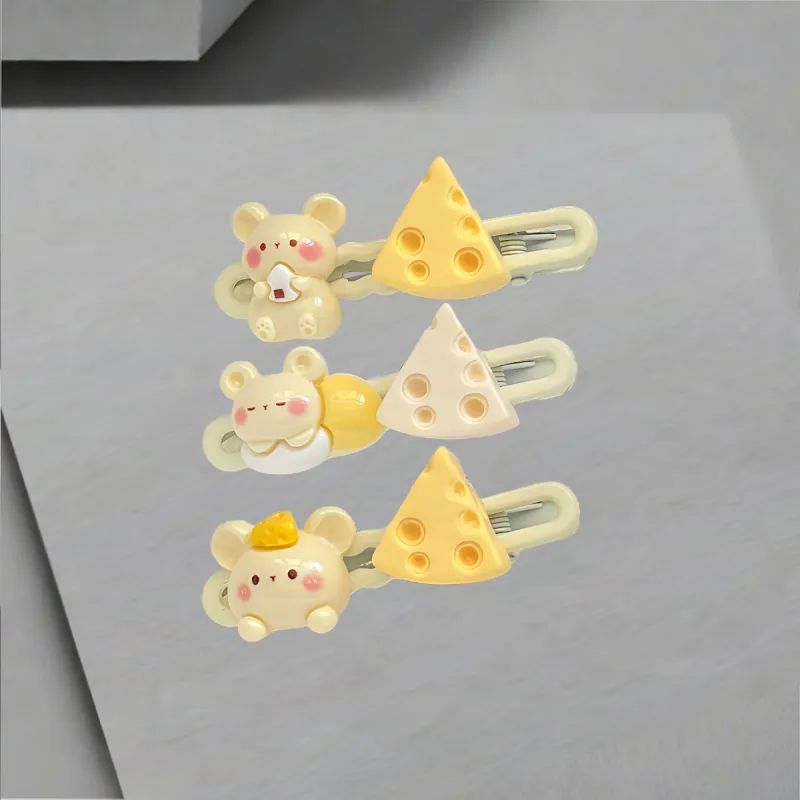 QIANFANGDAHUANGYE Alloy Hair Clips Women's-10