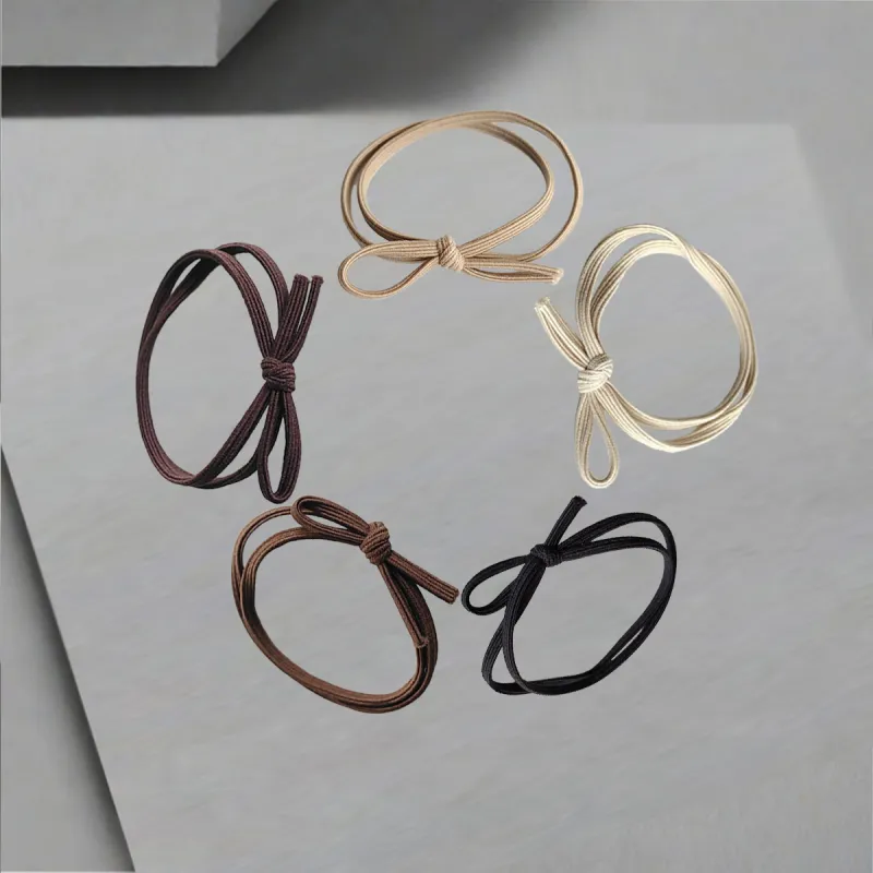 QIANFANGDAHUANGYE Fabric Hair Tie Women's-2