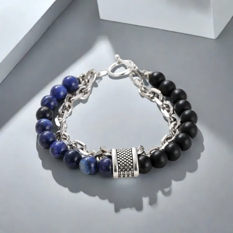 QIANFANGDAHUANGYE Alloy Bracelets Unisex-4