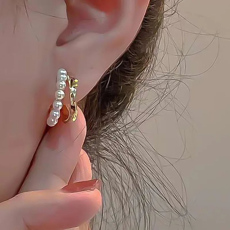 QIANFANGDAHUANGYE Alloy Stud Earrings Women's-1