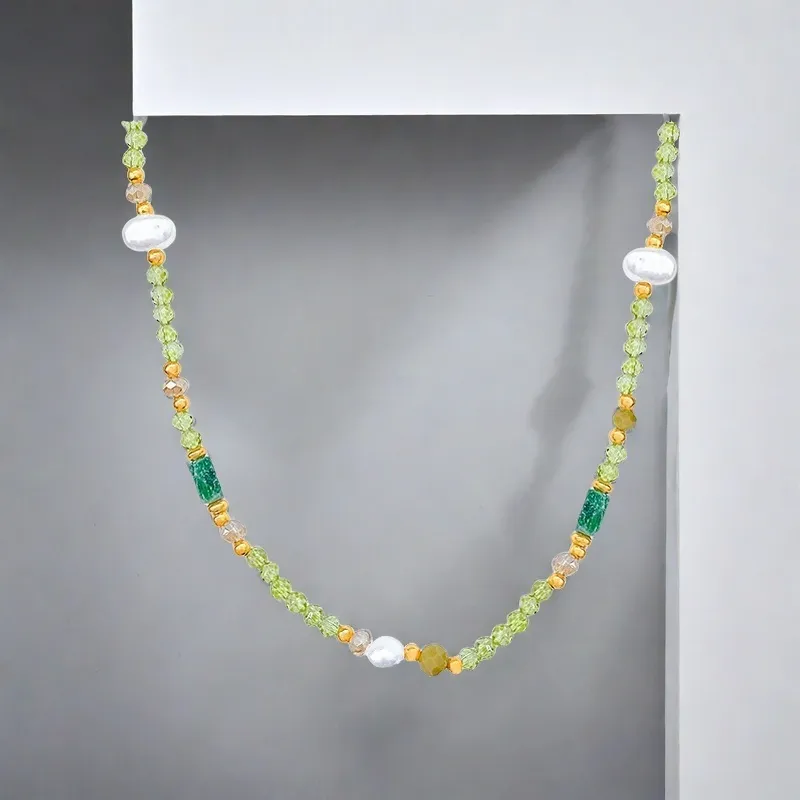 QIANFANGDAHUANGYE Alloy/Resin Necklaces Women's-2