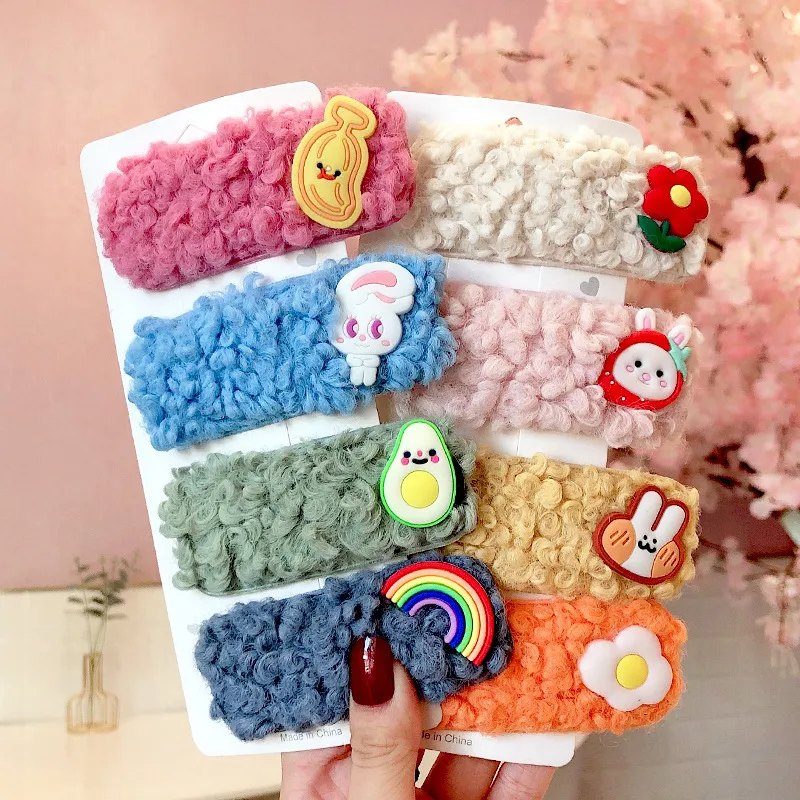 QIANFANGDAHUANGYE Alloy Hair Clips Women's-13