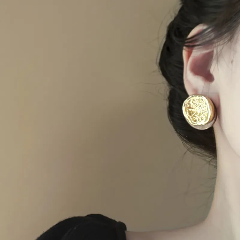 QIANFANGDAHUANGYE Copper Alloy Earrings Women's-1