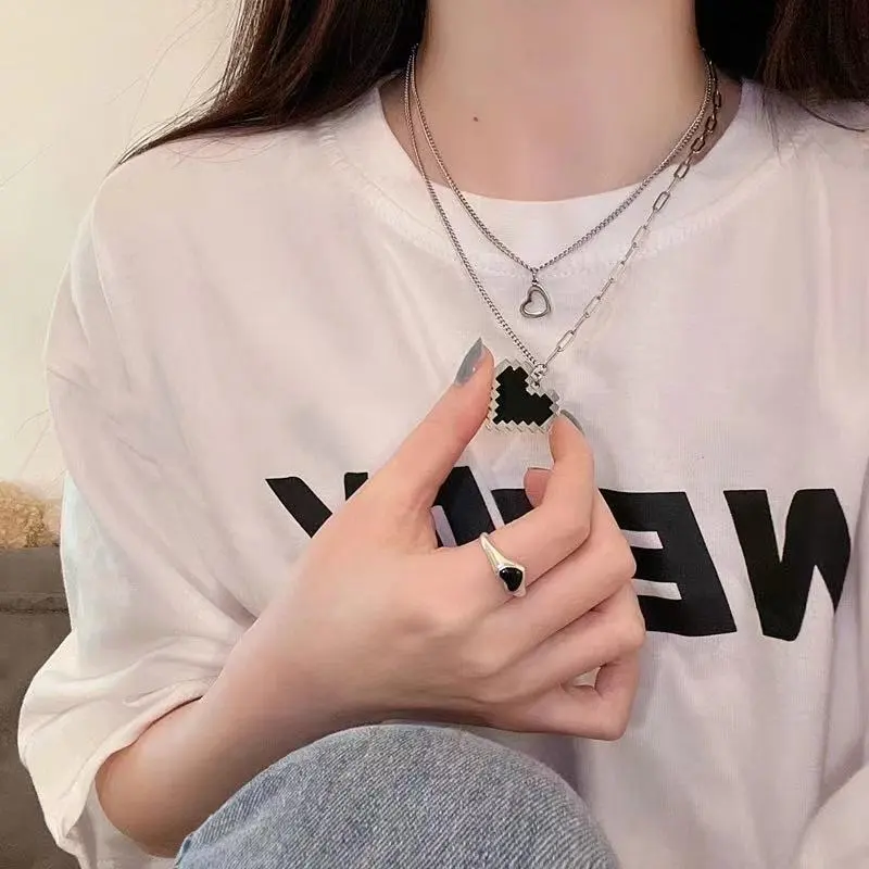 QIANFANGDAHUANGYE Alloy Necklaces Women's-1