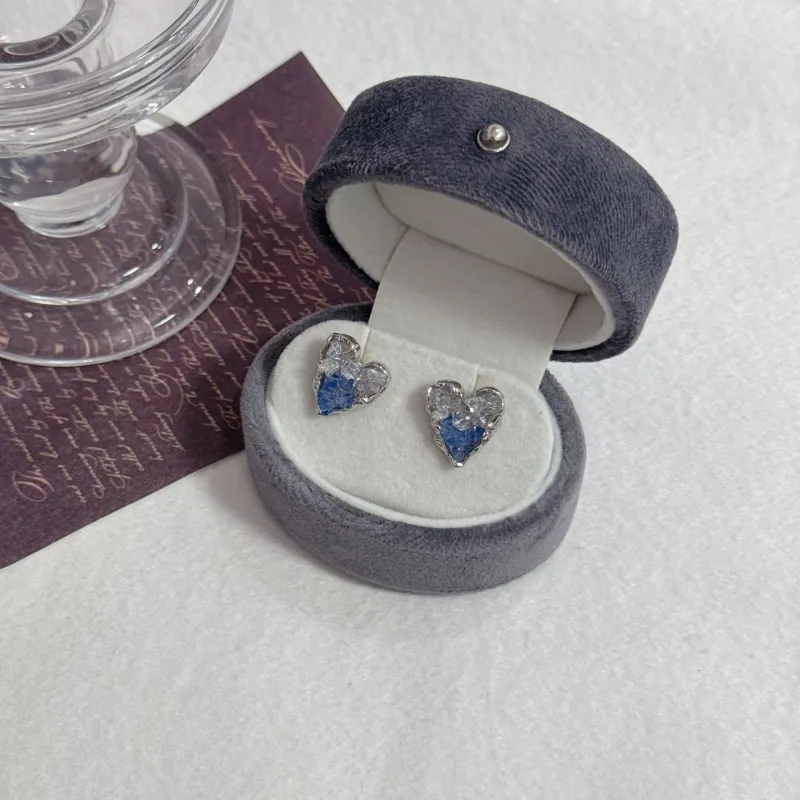 QIANFANGDAHUANGYE 925 Sterling Silver Stud Earrings Women's-2