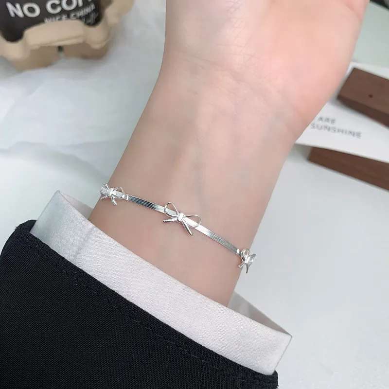 QIANFANGDAHUANGYE Titanium Steel Bracelets Women's-1