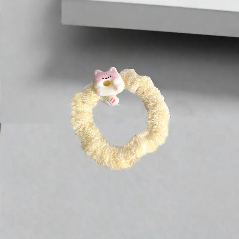 QIANFANGDAHUANGYE Resin Hair Tie Women's-3