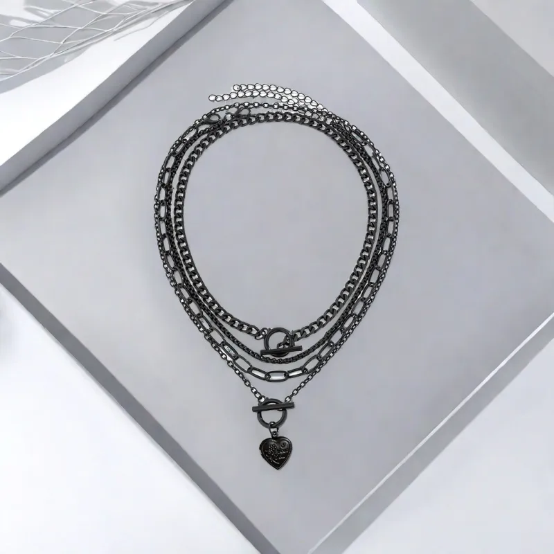 QIANFANGDAHUANGYE Alloy Necklaces Women's-4