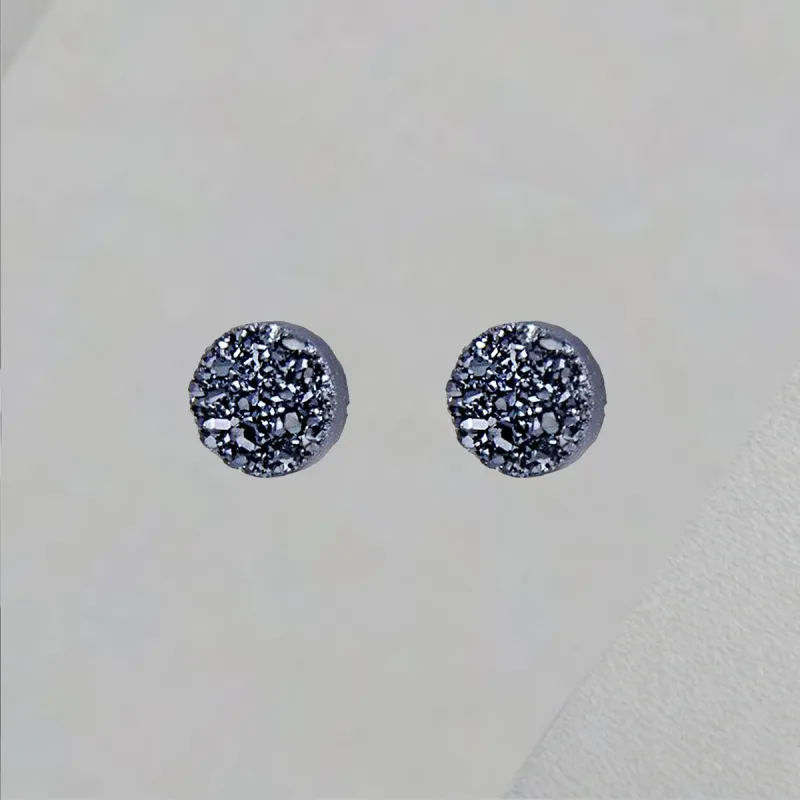 QIANFANGDAHUANGYE Magnet Stud Earrings Men's-4
