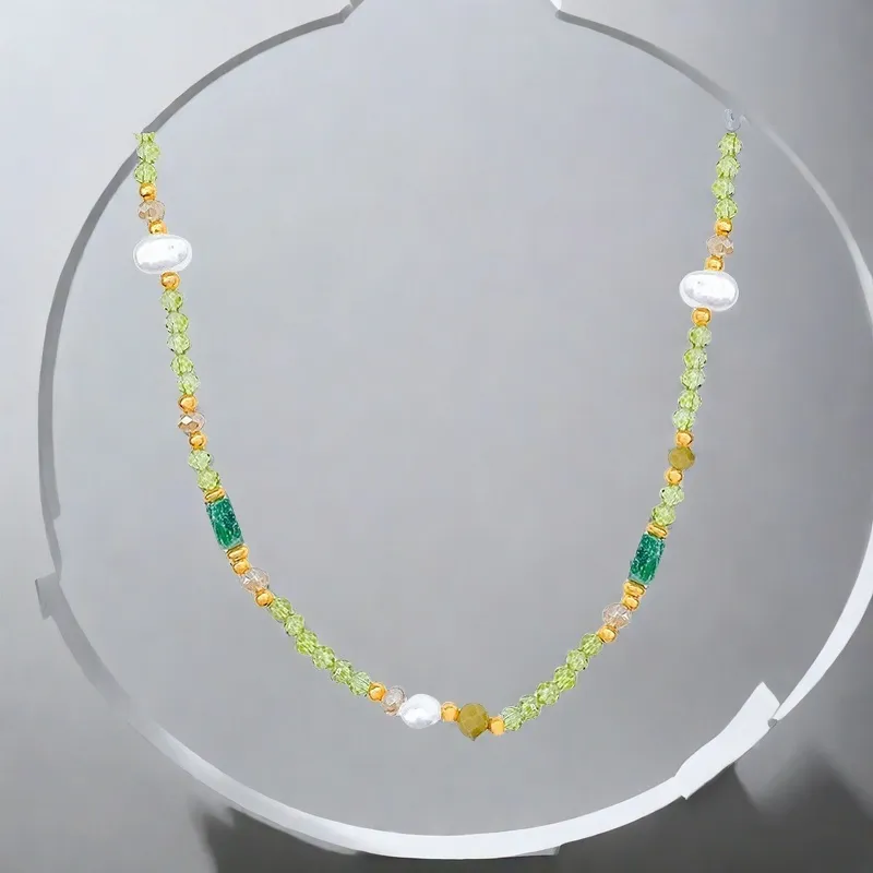 QIANFANGDAHUANGYE Alloy/Resin Necklaces Women's-5