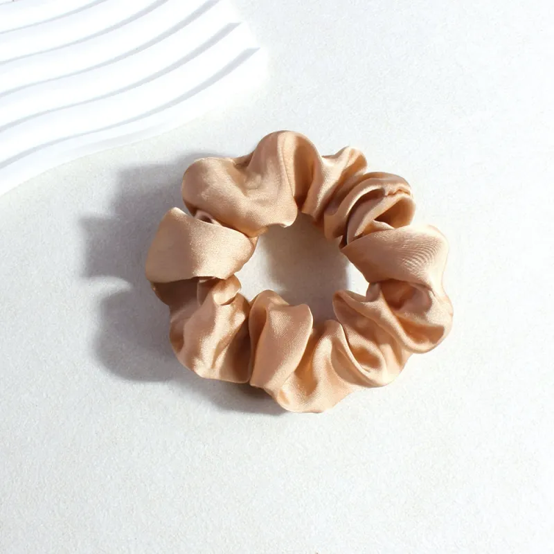 QIANFANGDAHUANGYE Cotton Linen Blend Hair Tie Women's-1