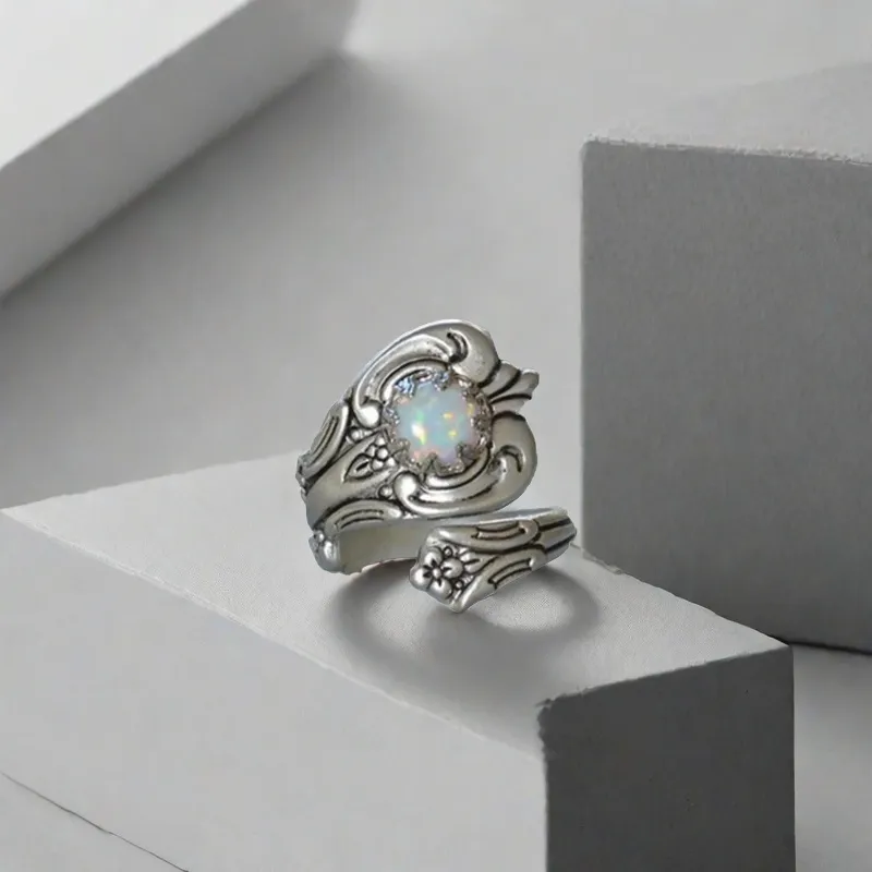 QIANFANGDAHUANGYE Alloy Rings Unisex-1