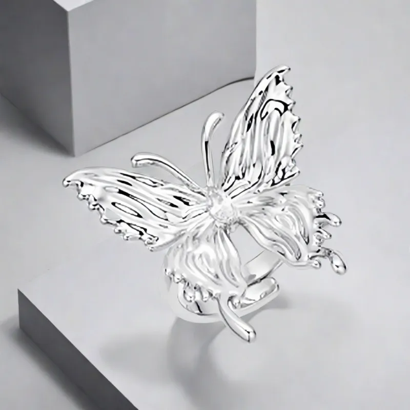 QIANFANGDAHUANGYE Alloy Rings Women's-2