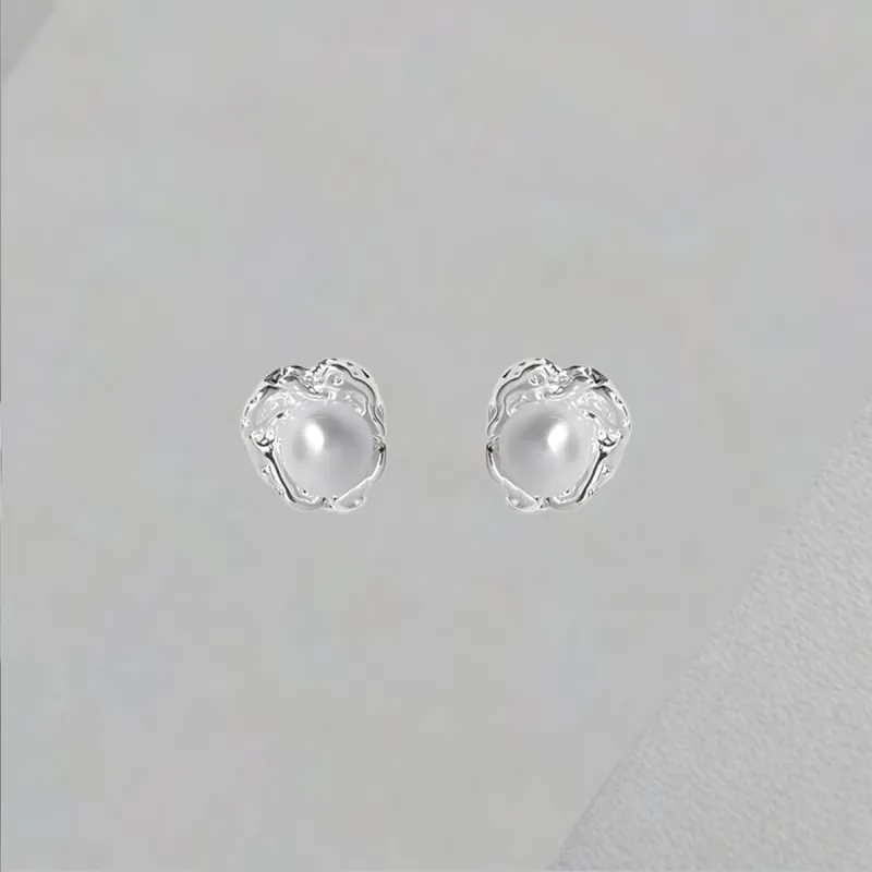 QIANFANGDAHUANGYE Alloy Stud Earrings Women's-6