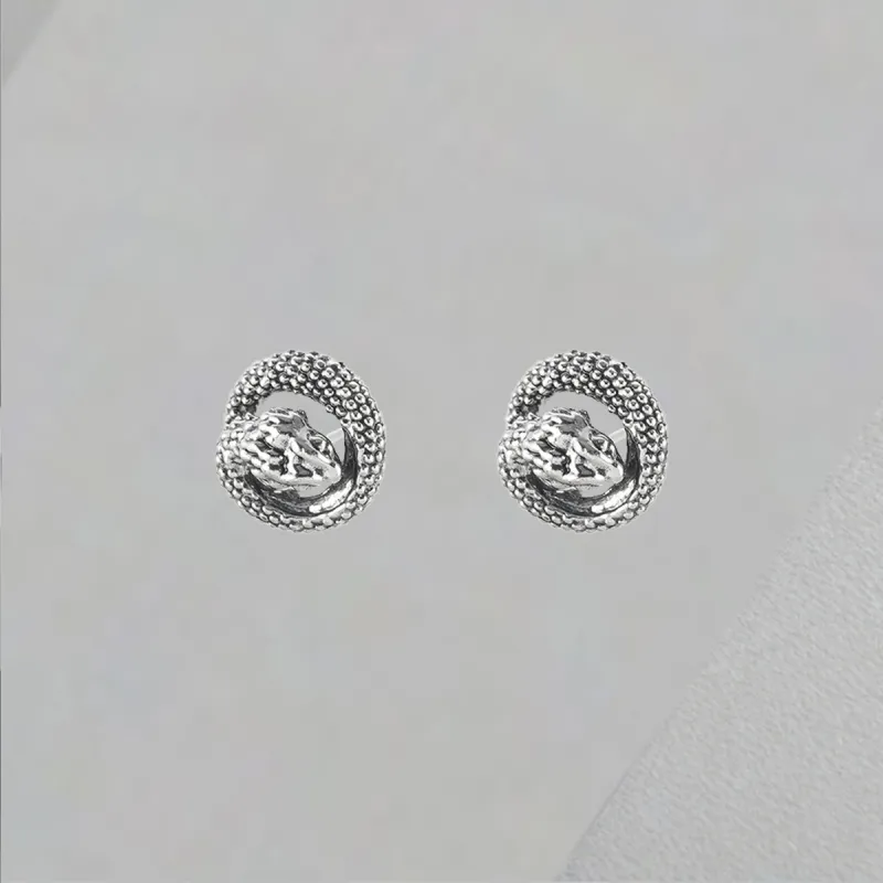 QIANFANGDAHUANGYE Alloy Stud Earrings Unisex-4
