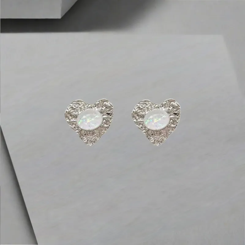 QIANFANGDAHUANGYE Alloy Stud Earrings Women's-5