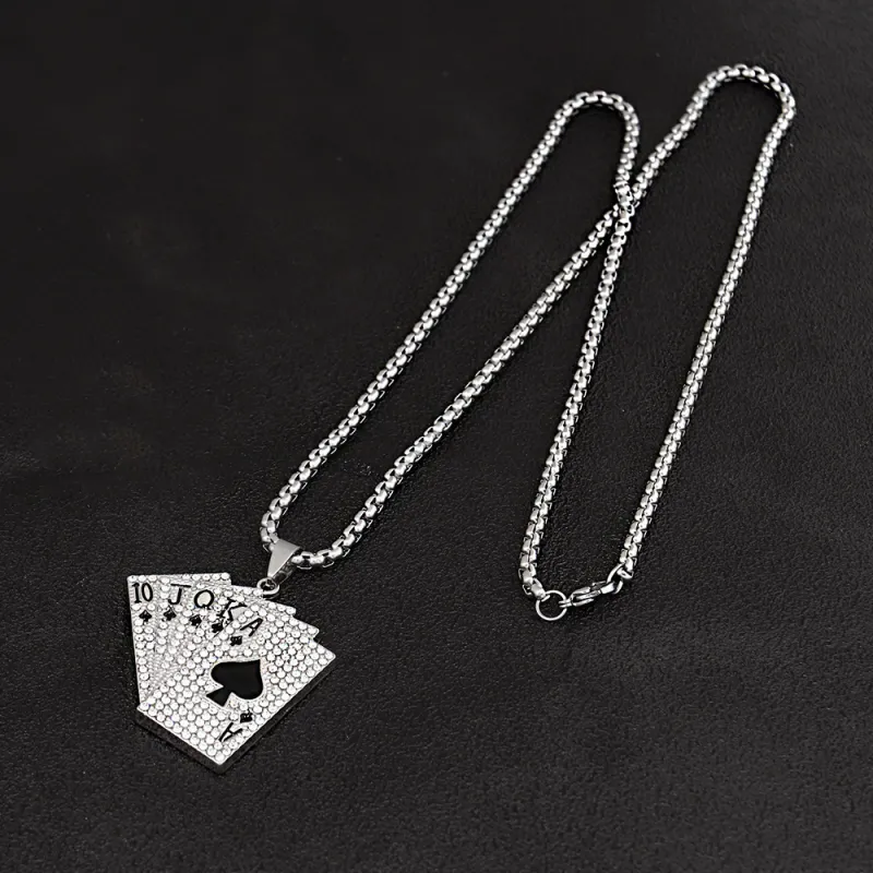 QIANFANGDAHUANGYE Alloy Necklaces Unisex-2