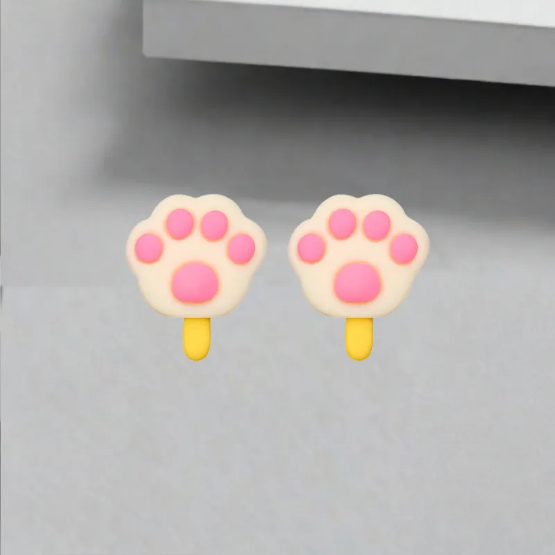 QIANFANGDAHUANGYE Resin Stud Earrings Women's-3