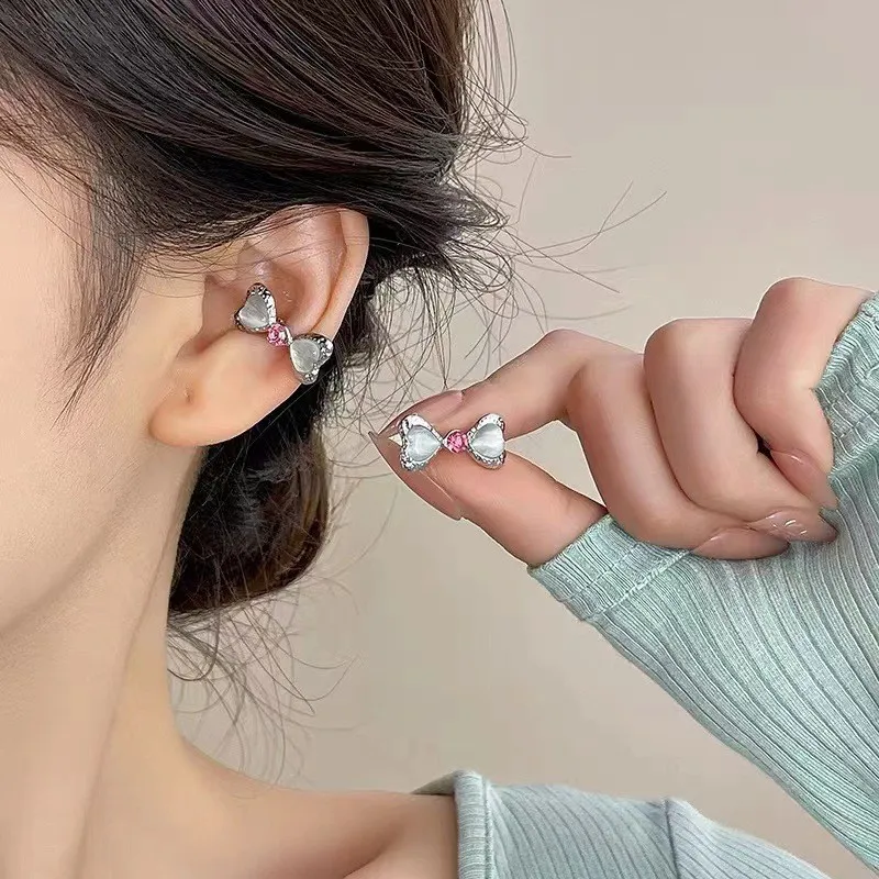 QIANFANGDAHUANGYE Alloy Clip On Earrings Women's-1