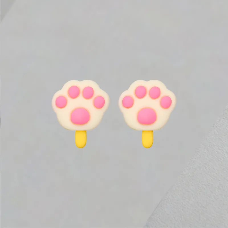 QIANFANGDAHUANGYE Resin Stud Earrings Women's-4