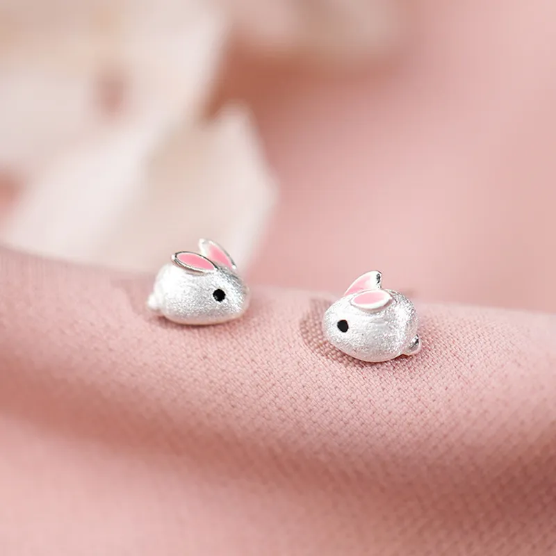 QIANFANGDAHUANGYE Alloy Stud Earrings Women's-2