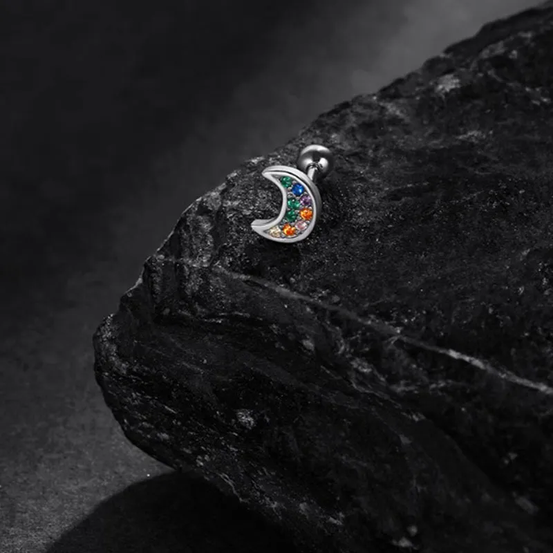 QIANFANGDAHUANGYE Alloy Stud Earrings Unisex-5