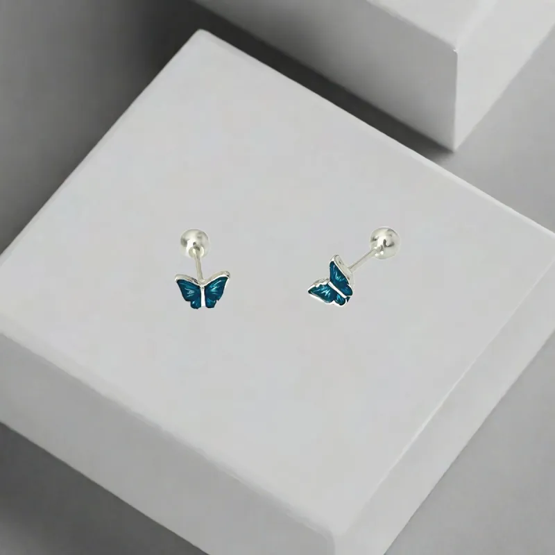 QIANFANGDAHUANGYE Alloy Stud Earrings Women's-2