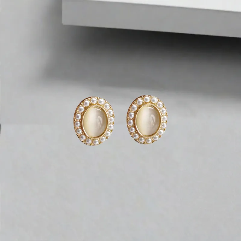QIANFANGDAHUANGYE Resin Stud Earrings Women's-4