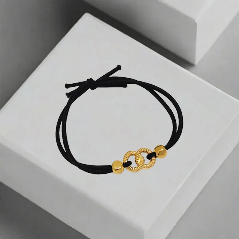 QIANFANGDAHUANGYE Fabric Hair Tie Women's-3