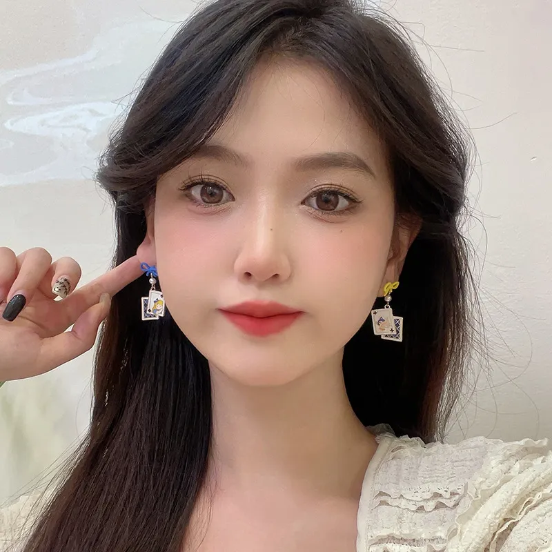 QIANFANGDAHUANGYE Faux Pearl Earrings Women's-1