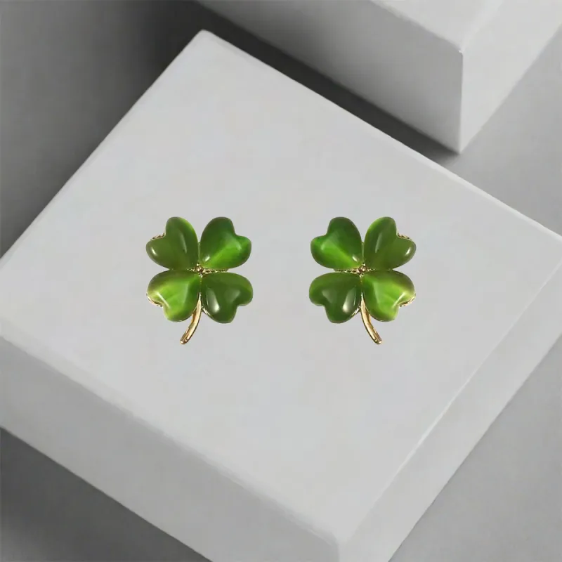QIANFANGDAHUANGYE Resin Stud Earrings Women's-2